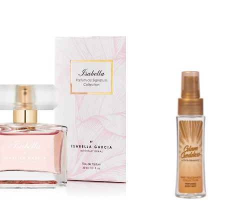Fragrances cover photo collage