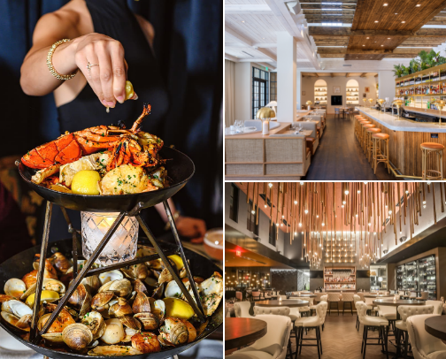Best dinner restaurants cover photo collage