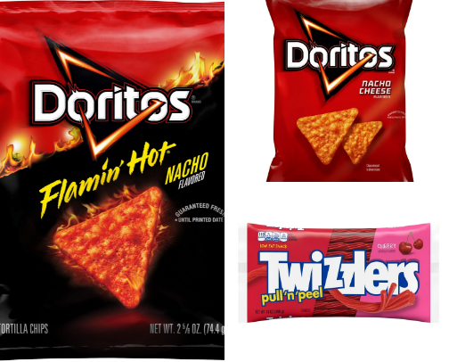 My Fav Snacks cover photo collage