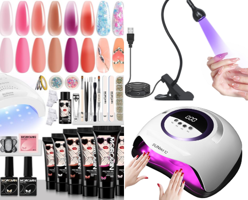 Beginner nail kits :Amazon cover photo collage