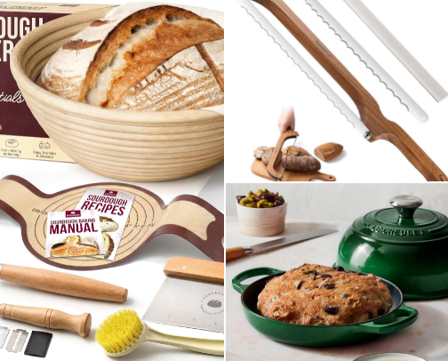 Sourdough Bread Making Essentials cover photo collage