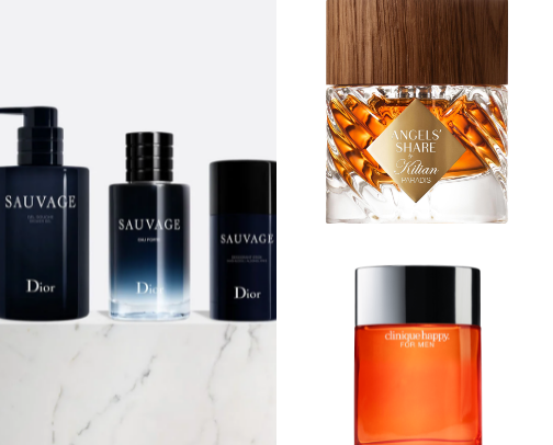 🔥 His Signature Scents cover photo collage