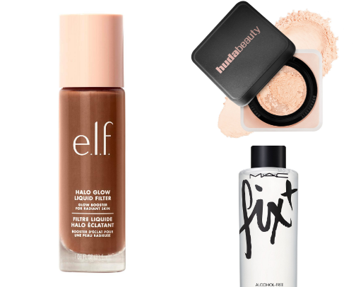 my ultimate makeup faves . ݁₊ ⊹ . ݁˖ . ݁ cover photo collage