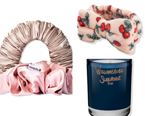 Must haves for a night routine cover photo collage