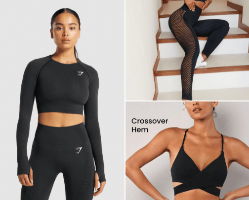 Let's train with the best sports clothes 🎒🧍🏼‍♀️ cover photo collage