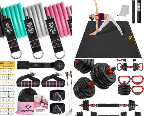 Fitness Gear for beginners cover photo collage