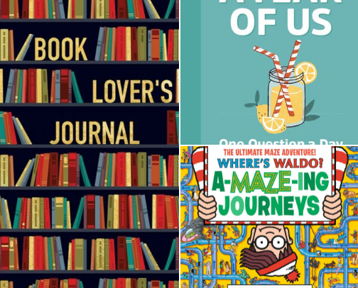 The Best Activity Journals for Kids, Teens & Adults (Screen-Free Fun) cover photo collage