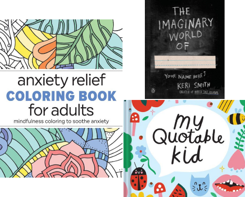 The Best Activity Journals for Kids, Teens & Adults (Screen-Free Fun) cover photo collage