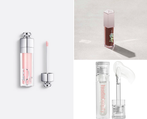 The Glass-Lip Guide: 22 Glosses for a High-Shine Pout cover photo collage