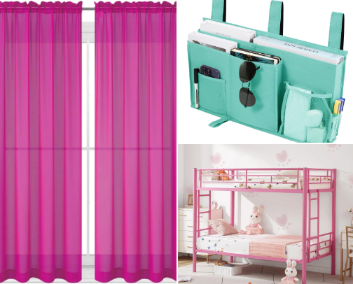 Flamingo Room for Girls cover photo collage