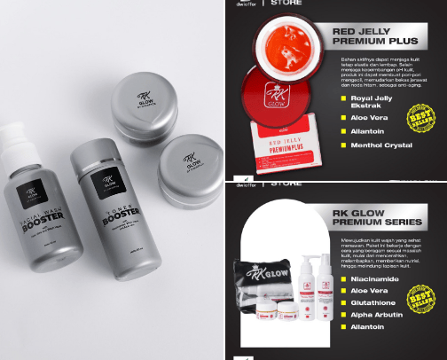 Rekomendasi produk skincare yang halal dan sudah BPOM cover photo collage
