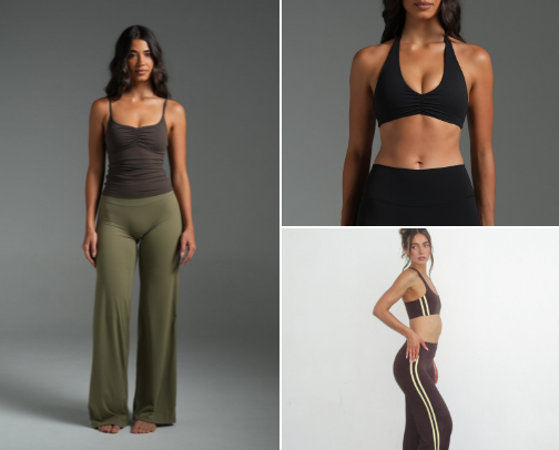 Pretty workout sets!! 🧘🏻‍♀️🪷 cover photo collage