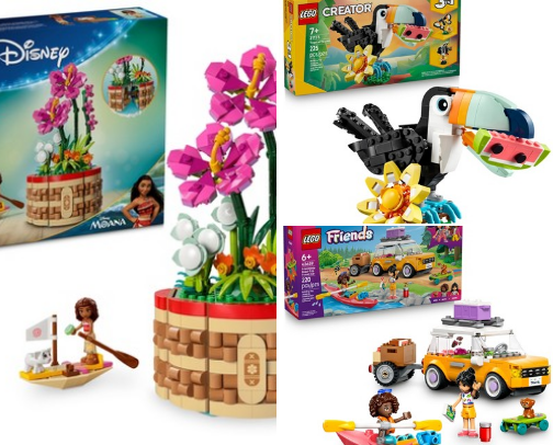 Legos for girls cover photo collage