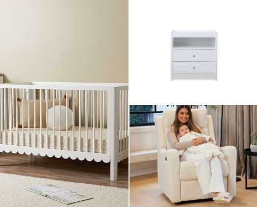 Nursery ESSENTIALS (for a very small room) cover photo collage