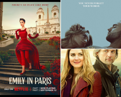 Drama filled tv shows cover photo collage