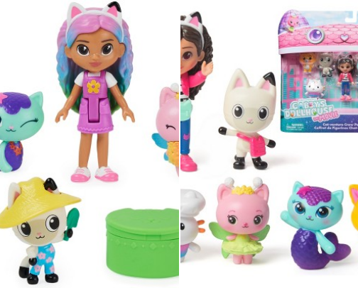 Gabby’s Dollhouse toys 💜 cover photo collage