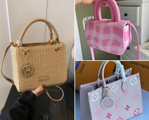 Cute bags cover photo collage