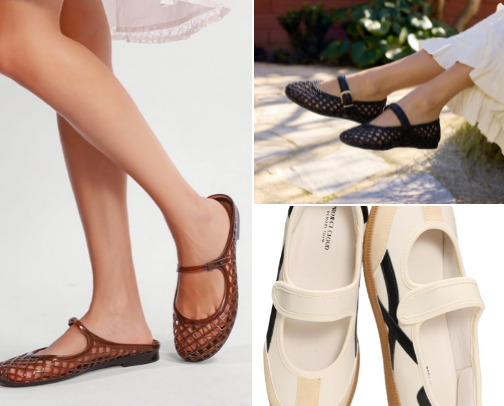 Mary Jane/Ballet Flats cover photo collage