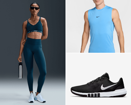 Gym 💪 Fits cover photo collage