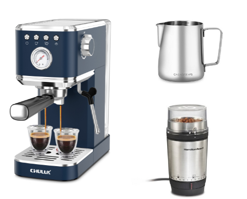 Homemade Coffee Essentials ☕️ cover photo collage