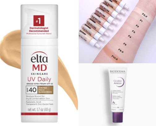 Face care - my holy grail products cover photo collage