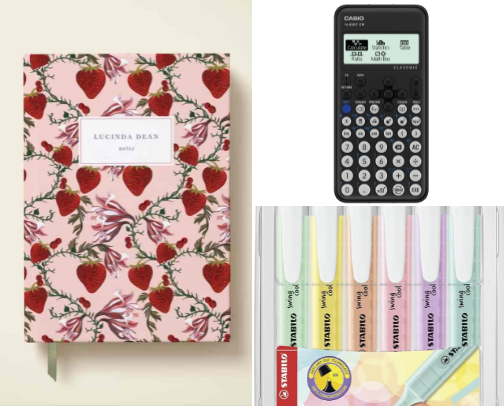 Back to school must haves 📚✏️ cover photo collage
