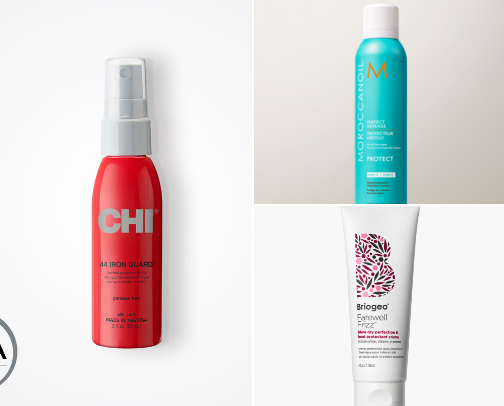 4c Hair Styling Essentials. cover photo collage