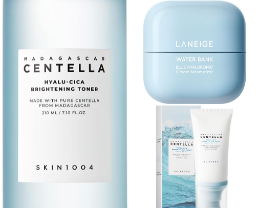 Daily Routine-Summer Hydration Skincare cover photo collage