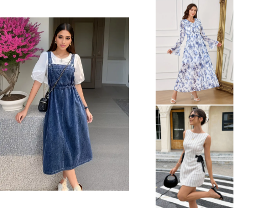 ☀️ Summer Dress Designs  – Chic, Breezy & Elegant Styles cover photo collage