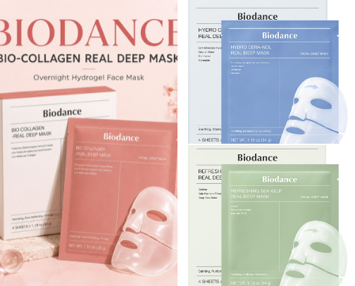 Best Biodance Korean Collagen Mask Lineups For Glass Skin ✨💖 cover photo collage