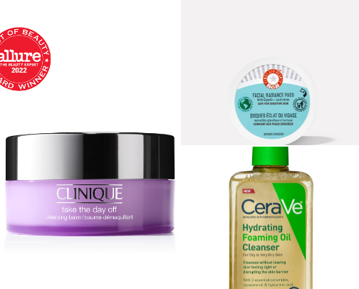 Clean girl skincare cover photo collage