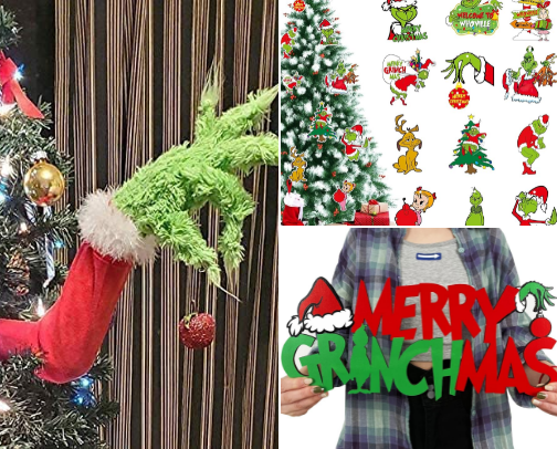 𝒢𝓇𝒾𝓃𝒸𝒽 𝒯𝒽ℯ𝓂ℯ𝒹 𝒞𝒽𝓇𝒾𝓈𝓉𝓂𝒶𝓈 ❤️💚 cover photo collage