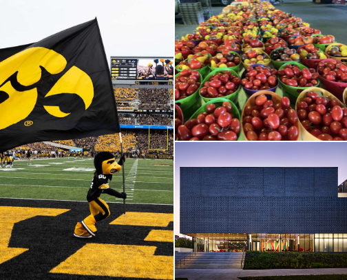 MY FAVORITE THINGS TO DO IN IOWA CITY - TRAVEL GUIDE cover photo collage