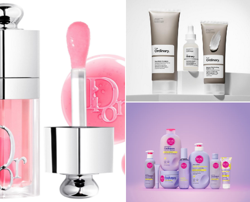 My favourite beauty products cover photo collage