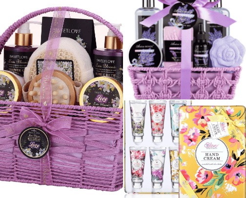 Gift sets cover photo collage