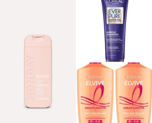 hair products 💐 cover photo collage