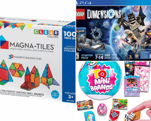 Toy ideas for kids! cover photo collage