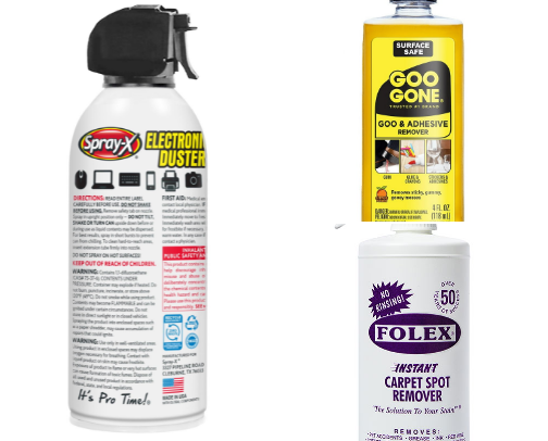 Household cleaning cover photo collage