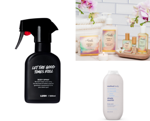 Head turning body care!! cover photo collage