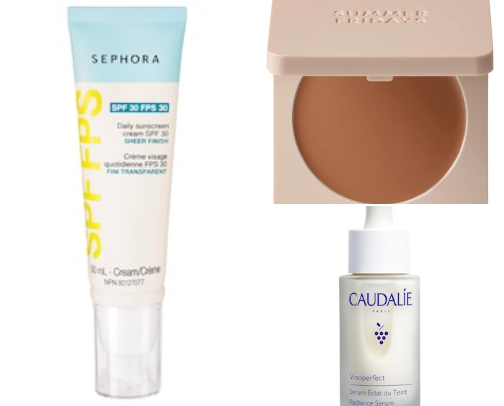 Mes essentiels beauté pour une peau lumineuse, fraîche et éclatante. Soins, protection solaire et produits tendance sélectionnés pour sublimer naturellement la peau avec une touche chic et raffinée. 🌸🧴💫 cover photo collage
