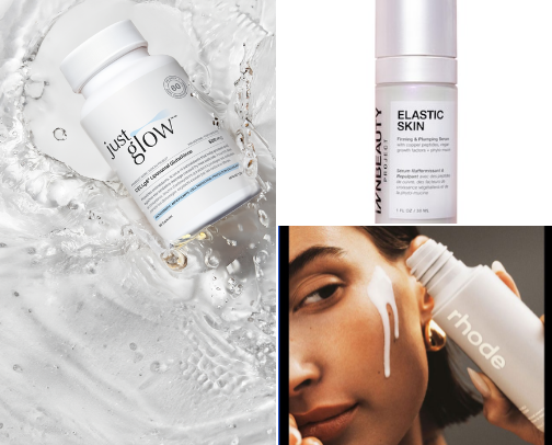 glowing skin ✨✨ cover photo collage