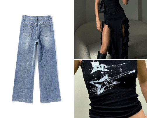 Fashion cover photo collage