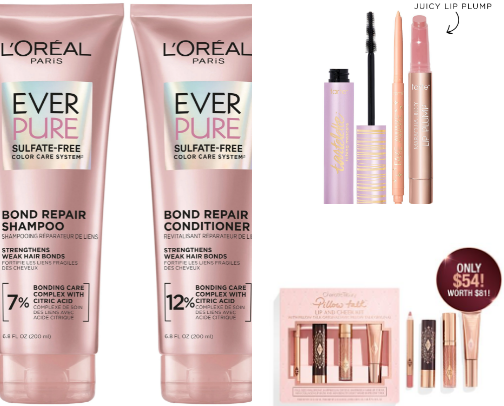 My favorite beauty recs cover photo collage