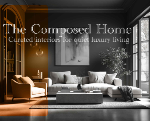 The Composed Home – Beauty in Balance cover photo collage