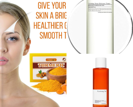 Skincare cover photo collage