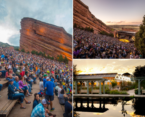 Denver Outdoor Summer Concert Season 🎶☀️ cover photo collage