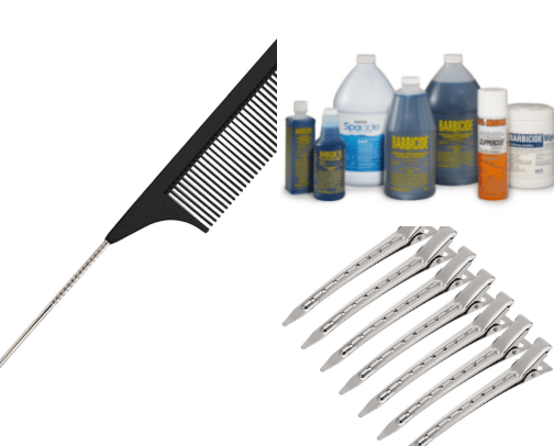 Salon tools and equipment beginners guide cover photo collage