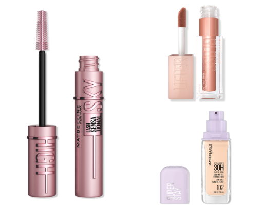 One Brand, Full Glam: Maybelline Edition" cover photo collage