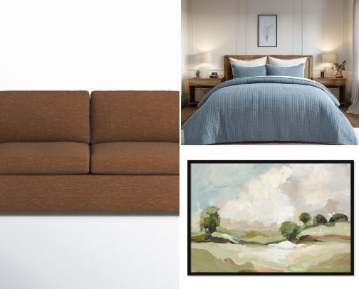 JOSS AND MAIN-Ultimate Style for HOME.Trending Furniture,Bedding Set, Lighting, and Home Decor-designed to last. cover photo collage