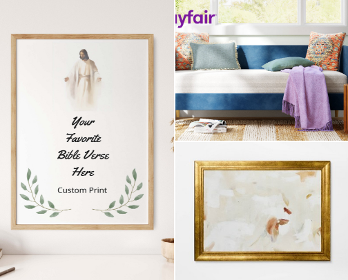 Scripture Wall Art for Every Room cover photo collage